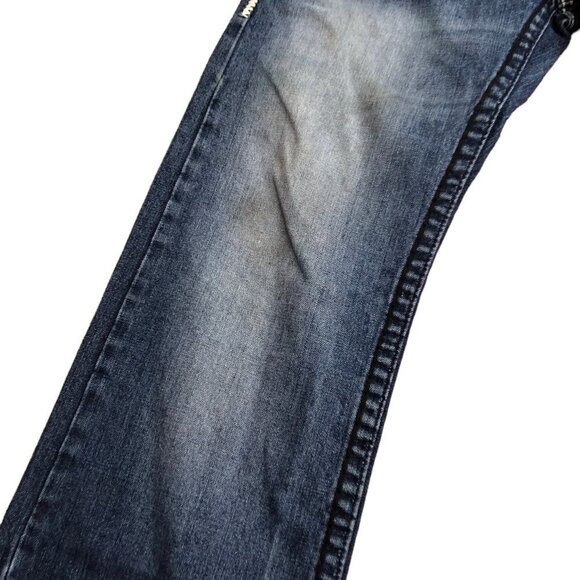 VINTAGE True Religion Jeans Size 34 BILLY SUPER T Blue - Picture 6 of 7